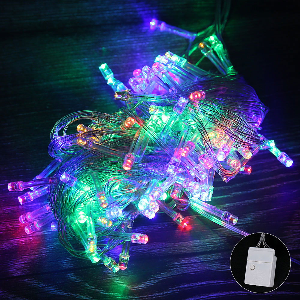 Led christmas lights 10M outdoor led string lights decoration christmas tree decor fairy light for party holiday wedding light