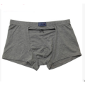 Dropshipping Men's anti-theft underwear big pockets Boxer four quarter anti-theft briefs , single zippers Panties