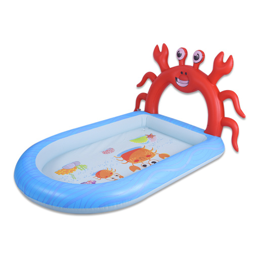 Crab-patterned sprinkler inflatable pool for Sale, Offer Crab-patterned sprinkler inflatable pool