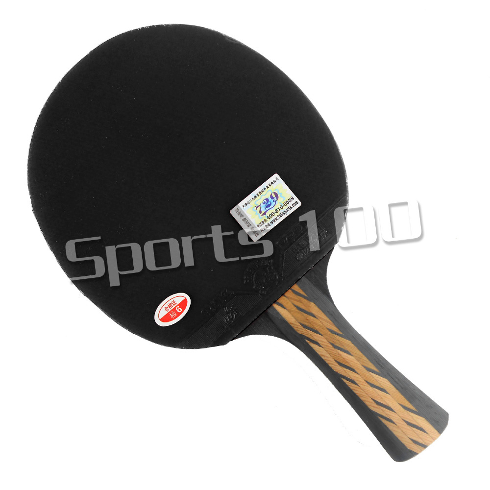 Pro Table Tennis PingPong Combo Racket Palio TCT with RITC 729 General a pair Long Shakehand FL