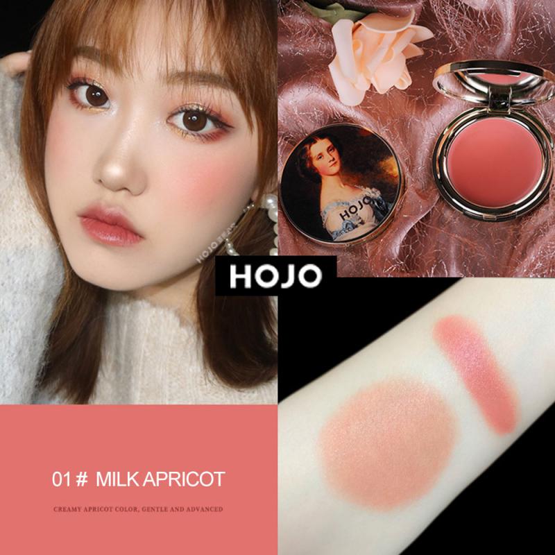 1 PC 4 Colors Professional Blush Paste Rouge Eye Shadow Cream Box Waterproof Sweat-proof Long Lasting Make-up Cosmetics TSLM1