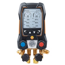 4 valves bluetooth smart digital manifold gauge testo 557S digital manifold