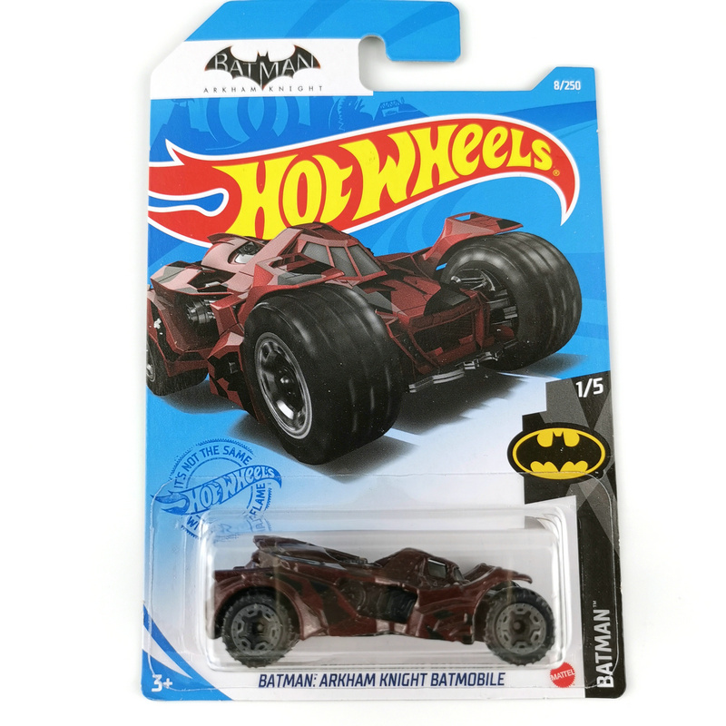 2021-8 Hot Wheels Cars BATMAN ARKHAM KNIGHT BATMOBILE 1/64 Metal Diecast Cars Collection Kids Toys Vehicle For Gift
