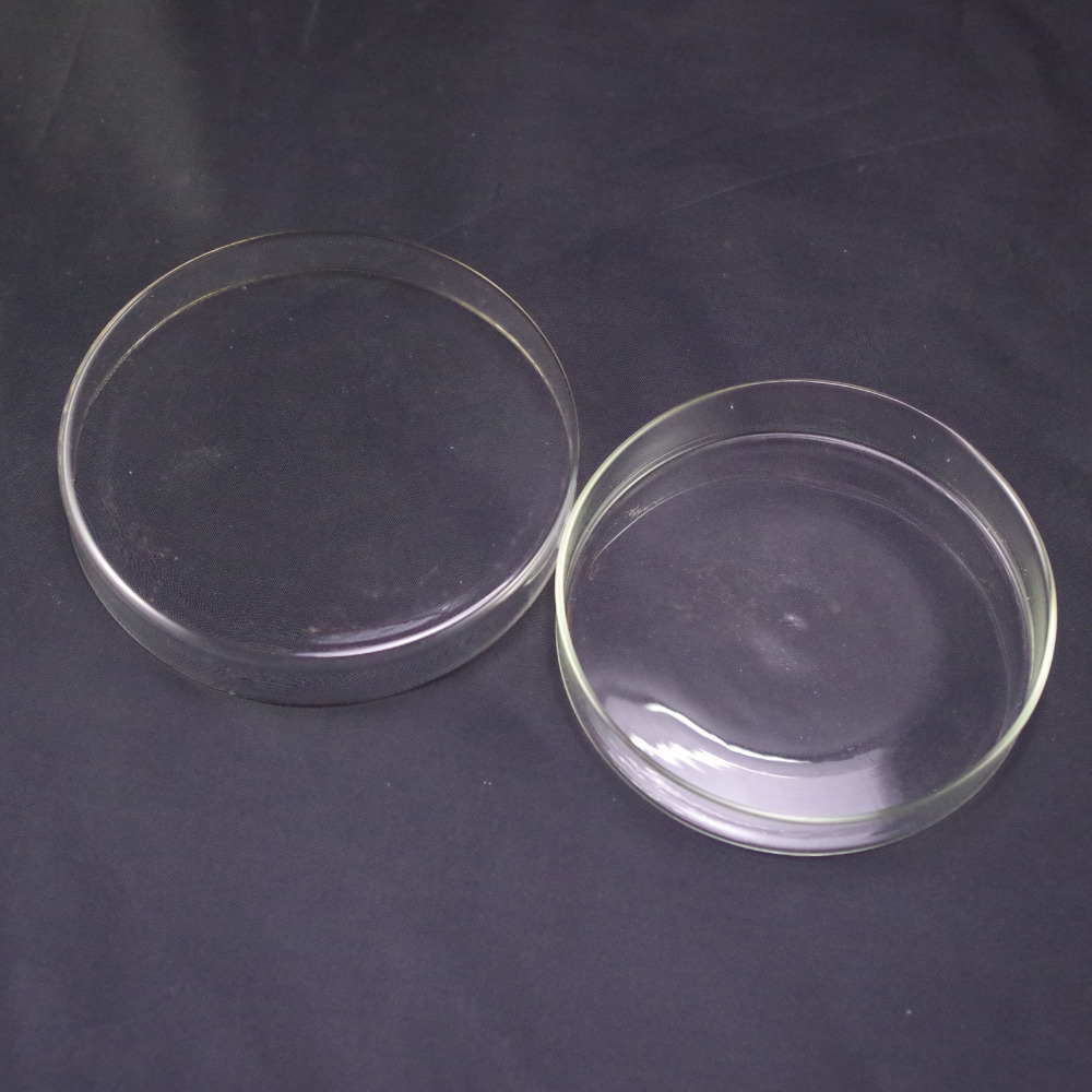 75mm Petri dishes with lids clear glass each bid for 1pcs