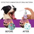 30ml Dental Pet Spray Dog Breath Freshener Teeth Cleaner for Cat and Dog Fresh Breath Supplies