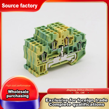 STTB2.5-PE Cage Spring Terminal Block
