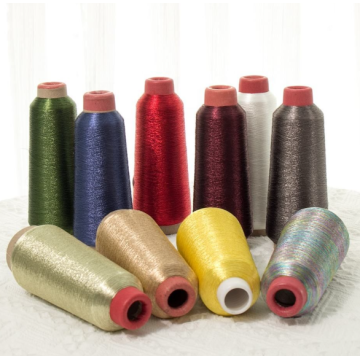 Durable sewing metallic thread
