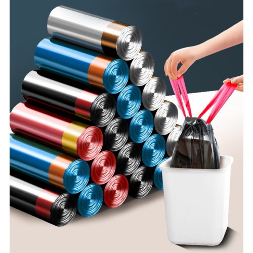 Suppliers for Colorful drawstring Garbage bag