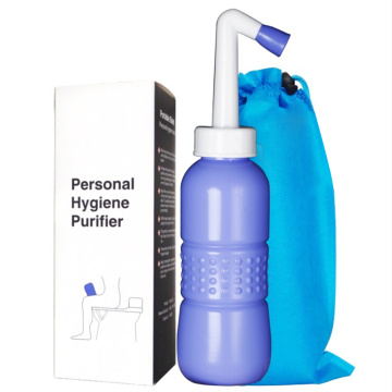 Portable Travel Handheld Bidet Sprayer Personal Cleaner Hygiene Bottle Spray Washing Cleaning Supplies With Storage Bag