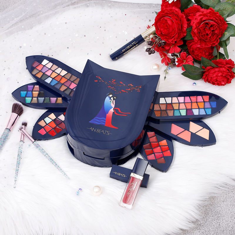 High Quality Makeup Set Box Makeup Kits For Women Waterproof Eyeliner Eyeshadow Lipstick Lip Gloss Kits Blush Foundation Makeup