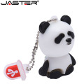 JASTER Panda USB Flash Drives (White) 100% Full Capacity 4GB 8GB 16GB 32GB 64GB cute animal Two style wholesale price HOT