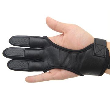 1Pc Fingers High Elastic Hand Guard Protective Archery Bow Shooting Glove for Recurve Compound Bow hunting Fit LH / RH Accessory
