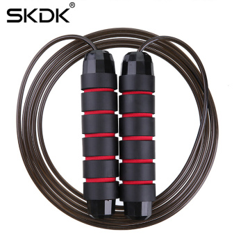 SKDK Home Gym Weighted Skipping Rope Steel Wire Adjustable Lose Weight Speed Jump Rope Workout Exercise Sports Fitness Equipment