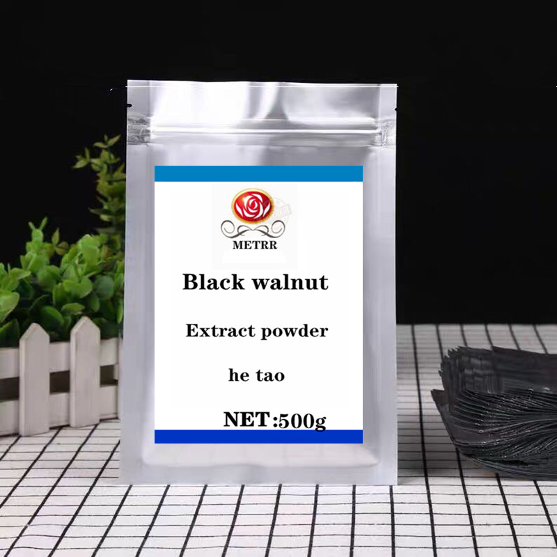 Pure Natural Wild Black Walnut Extract Powder, 100% No Added Walnut Extract Powder, Moisturizes The Skin and Darkens The Hair