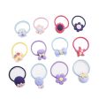 10PCS/Lot Baby Girls Colorful Mini Ring Elastic Hair Bands Tie Gum For Hair Ponytail Holder Rubber Bands Kids Hair Accessories