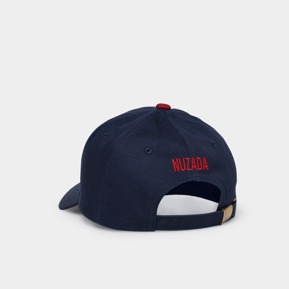 NUZADA Exclusive Letter LOGO High Grade Men Women Couple Neutral Baseball Cap Cotton Hat Snapback