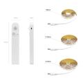 1M 2M 3M Motion Sensor LED light AAA Battery Powered LED Strip backlight decor Light For Bedroom Kitchen Cabinet night lighting