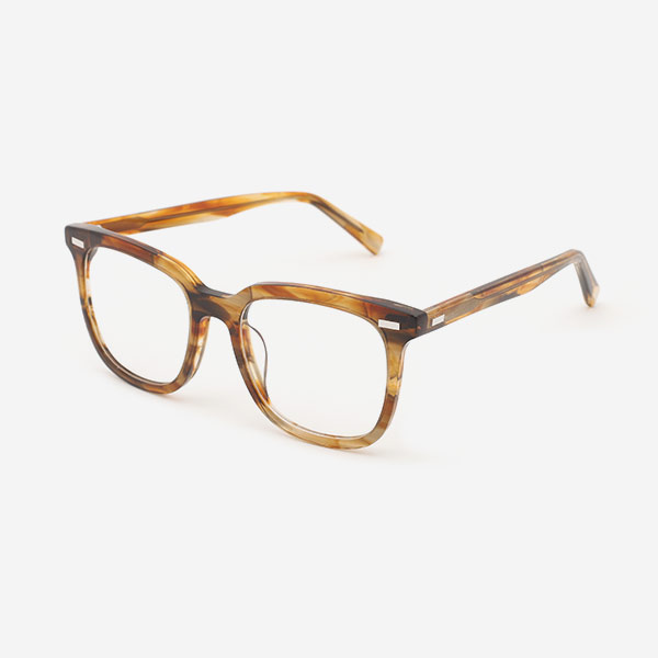 Square Hard edges Acetate  Unisex Optical Frames 21A3080