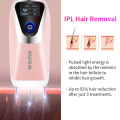 veme 2in1 IPL Laser hair removal device laser epilator with 500000 Flashes Permanent Bikini Whole Body Trimmer Electric Epilator