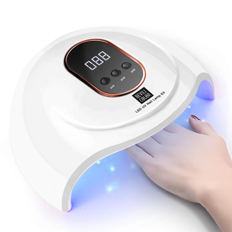 Professional 54W UV LED Nail Lamp Leds For Manicure Gel Nail Dryer Drying Nail Polish Lamp 30s/60s/90s Auto Sensor Manicure Tool