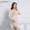 Jerrinut Thermal Underwear Women Long Johns Women For Winter Warm Long Johns Cotton Sexy Thermal Underwear Set For Women