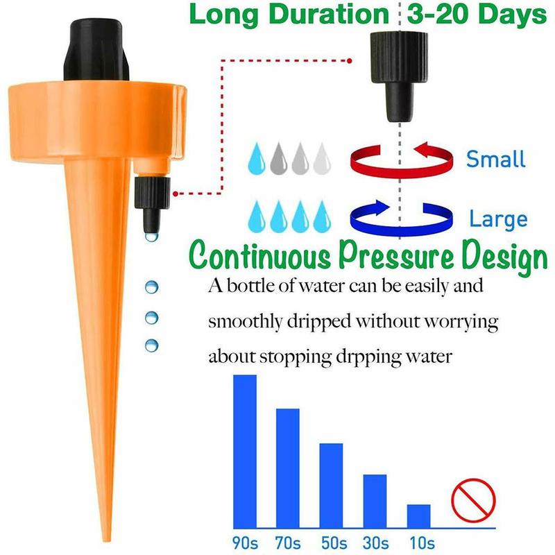 Adjustable Automatic Waterer Dripper Holiday Plant Waterer Irrigation Tool Automatic Potted Plant Lazy Watering Flower Artifact