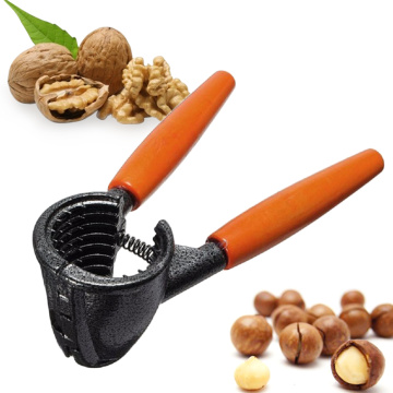 1Pc Wooden Portable Handle Nutcracker Peeler Cracked Almond Walnut Pecan Hazelnut Nut Kitchen Nut Peeling Machine Clip