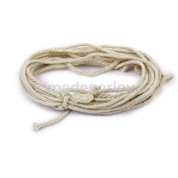 30 Meters 3mm Soft Braided Cotton Rope Piping Cord DIY Craft Beige Natural