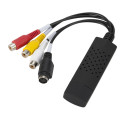 Protable USB2.0 VHS To DVD Converter Analog Video Capture Audio Video DVD VHS Record Capture Card PC Adapter For Windows