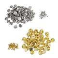 100pcs Badge Hat Pin Backs Metal Tacks Butterfly Clutch Back Pins Lapel Scatter Pin Fasteners Silver