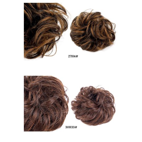 Circle Bun Elastic Bands Curly Messy Hair Chignon Supplier, Supply Various Circle Bun Elastic Bands Curly Messy Hair Chignon of High Quality