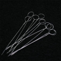 10Pcs Ni-Cr Alloy 4Mm Dia Inoculating Loop For Lab Microbiology Tissue Culture