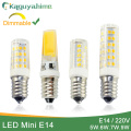 Kaguyahime Dimmable Mini Ceramics COB E14 LED Bulb Light 220V Led Lamp E14 5W 6W 7W 9W Candle Spotlight Lampada Ampoule Bombilla