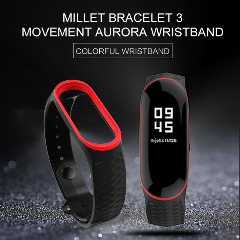 Choifoo For Xiaomi Mi Band 4 Strap for Mi band 3 Bracelet Silicone Wrist band Strap Smart watch band Accessories Drop Shipping