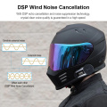 2pcs Fodsports V6 Plus Motorcycle Helmet Intercom Wireless Bluetooth Headset OLED Display Screen intercomunicador moto FM Radio