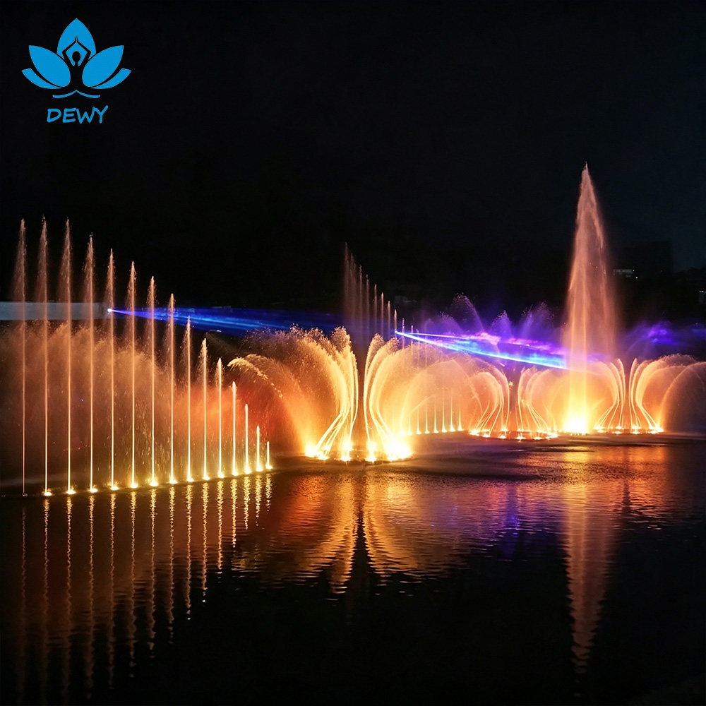 large music fountain