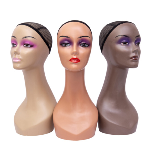 Long Neck Wig Head Half Body Mannequin Head Supplier, Supply Various Long Neck Wig Head Half Body Mannequin Head of High Quality