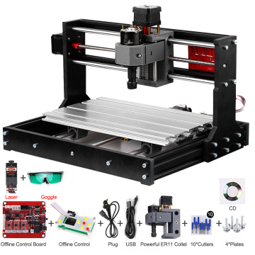 CNC 3018 Pro GRBL Control Mini CNC Machine 3 Axis Pcb Milling Machine Wood Router Engraver Controller Extension Rod Working Area