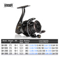 Kingdom MC Spinning Fishing Reels 800 1000 2000 3000 Carbon Braking Disc light Double Spool Fresh & Salt water Jigging Bait Reel