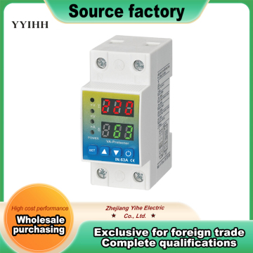 Smart Adjustable Voltage Protector with Overcurrent Safety
