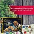1Pcs Christmas Ore Gift Box Natural Geography Fossil Ornaments Christmas Advent Calendar Christmas Blind Box New Year Home Decor