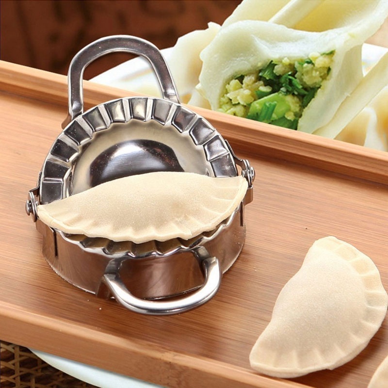 Kitchen Dumpling Mould Dough Press DIY Pastry Maker Mold Steel Kichen Accessories Kitchen Tools