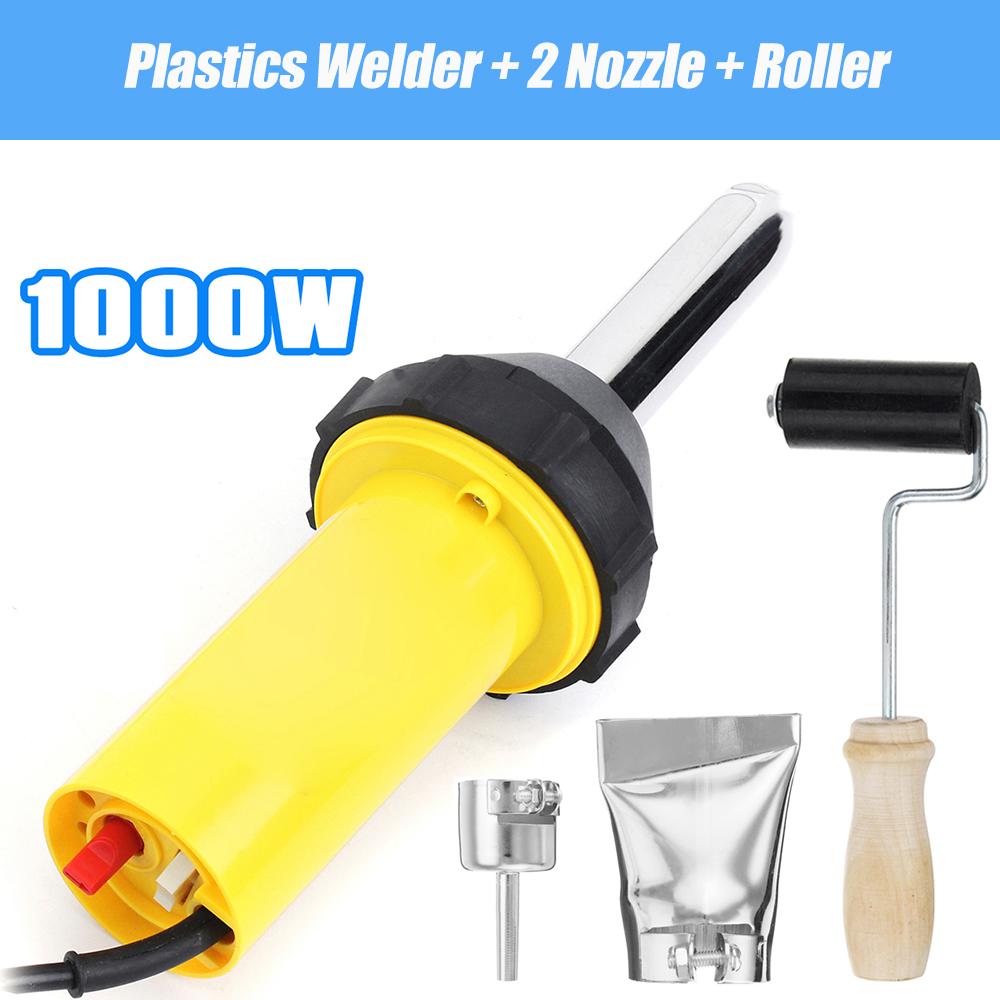 1000W Welding Machine Welder Hot Air Gun Adjustable Temperature Welding Heat Torch Plastic Welder Hot Air Welder Power Tools