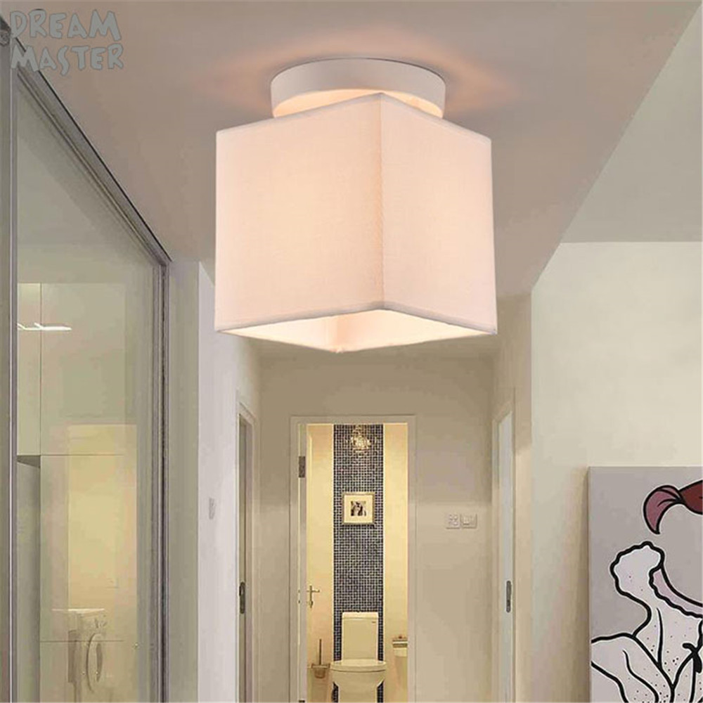 85-265V E27 Chandelier Lights Textile LED Chandeliers Industrial Minimalist Fabric Shades ceiling lustre Chandelier Lamp Fixture