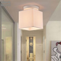 85-265V E27 Chandelier Lights Textile LED Chandeliers Industrial Minimalist Fabric Shades ceiling lustre Chandelier Lamp Fixture