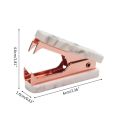 2020 New Marble Pattern professional Staple Remover Nordic Mini Jaw Extractor Nail Puller Stationery