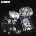 4 Types Acrylic Tattoo Ink Cup Stand Holder Permanent Makeup Microblading Pigment Storage Caps Tattoo Gun Rack Container Supply
