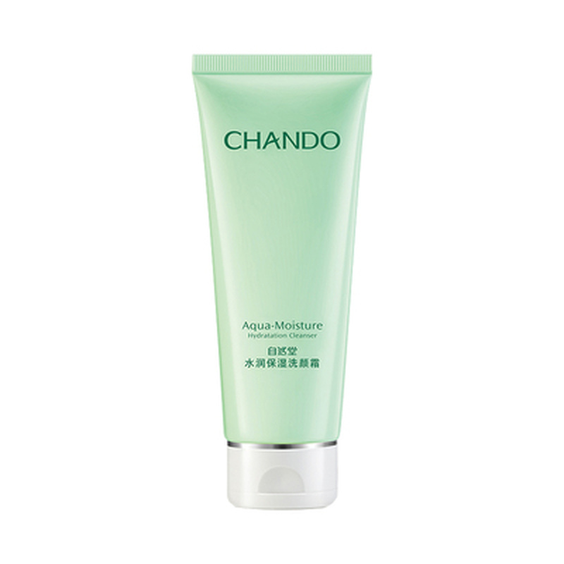 CHANDO 100g Facial Cleanser Foaming Deep Face Cleanser Moisturizing Oil Control Acne Treatment Face Skin Care