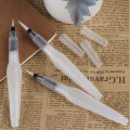 1/3Pcs/lot Refillable Water Color Round Soft Pen Learn Draw Set Size Middle ART Long Water Brush Pen Flat Nib Watercolor