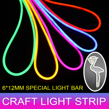 1/2/3/4/5M Round LED Flexible Strip Light DC 12V SMD 2835 LED Neon Flex Tube Outdoor Waterproof Rope String Lamp 12W Xmas Decor